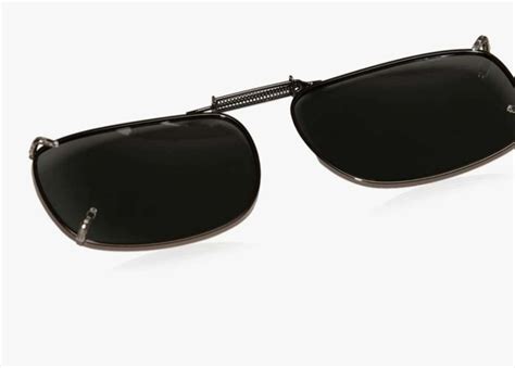 rectangle clip on sunglasses|spring loaded clip on sunglasses.